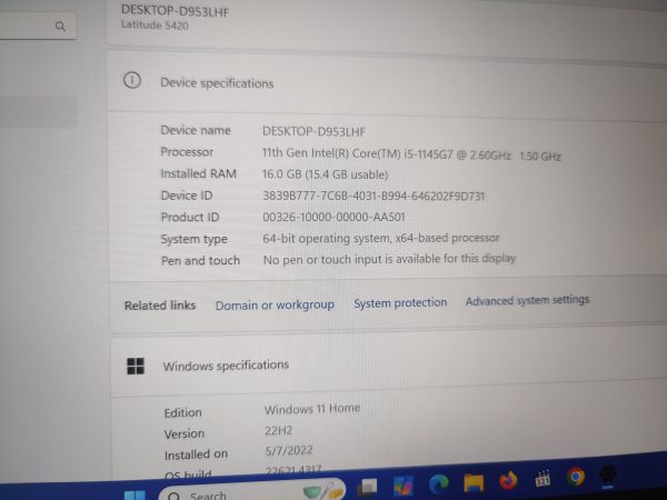 Dell Latitude 5420 i5 11th Gen - Image 4